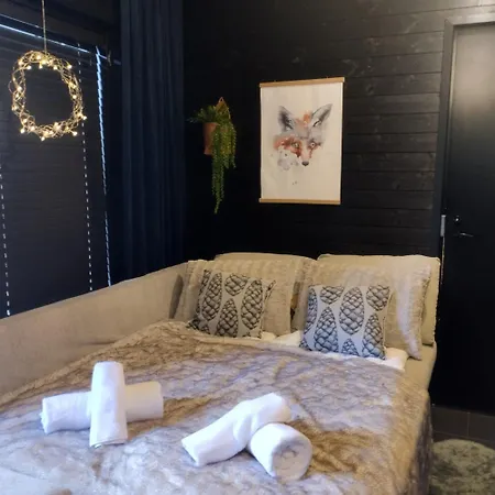 Luxury Snow With Jacuzzi فيلة روفانييمي